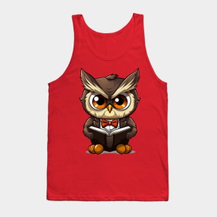 Owl teacher Tank Top